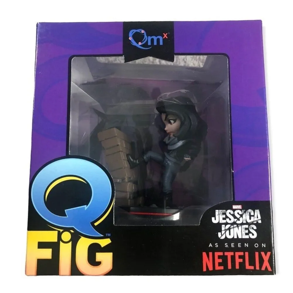 Quantum Mechanix Marvel's Jessica Jones Q-Fig Action Figure Loot Crate Exclusive